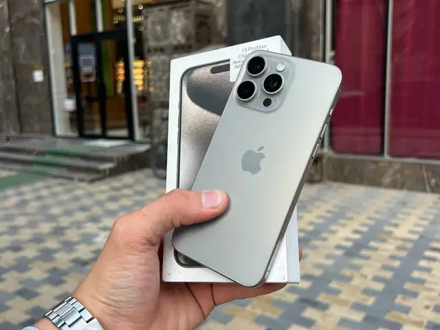 Apple iPhone 15 Pro Max, 256 gb, Natural Titanium, Душанбе
