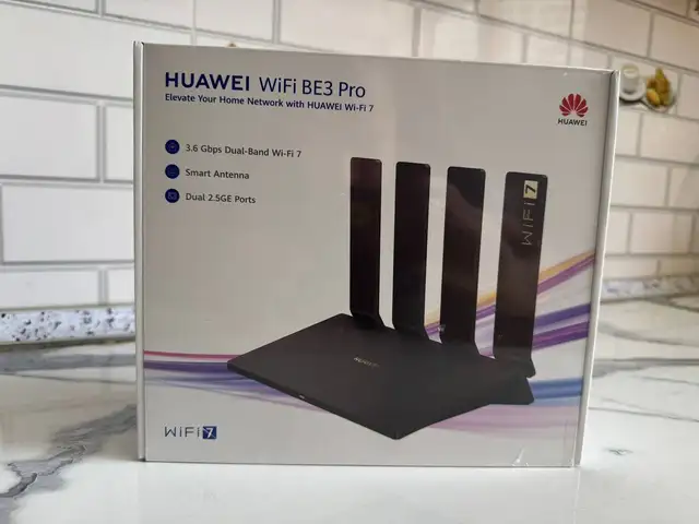 Wi-Fi 7 роутер Huawei BE3 PRO 2.5G, Душанбе