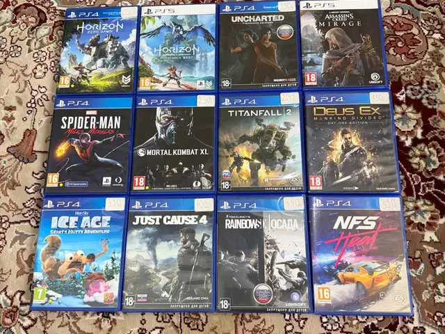Игры для PS4/PS5, Душанбе