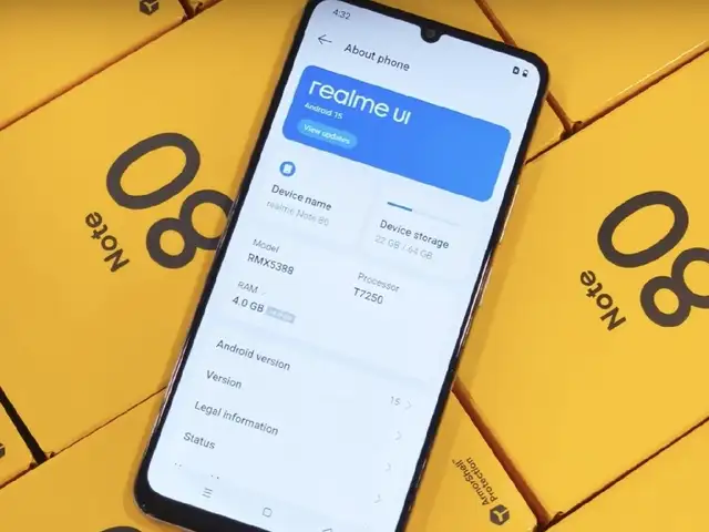 Realme Note 80 64Gb 6300мач, Душанбе