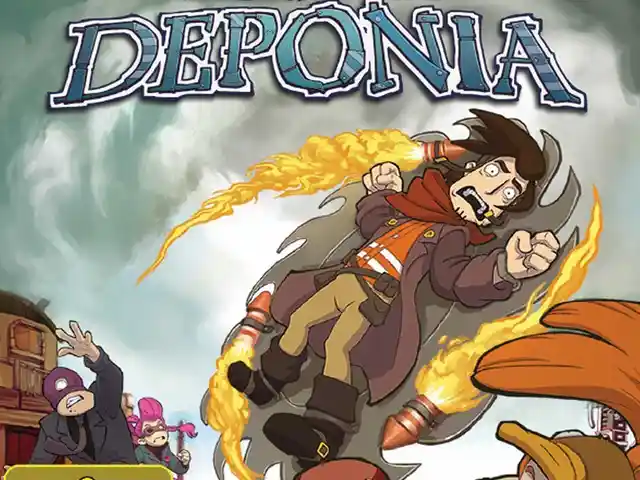Игра Chaos on deponia для PS-4 / 6.72 / 9.00 / 11.00 / 11.52 / 13.00 /, Душанбе