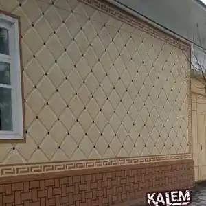 Декоративная краска травертин от калем, Душанбе