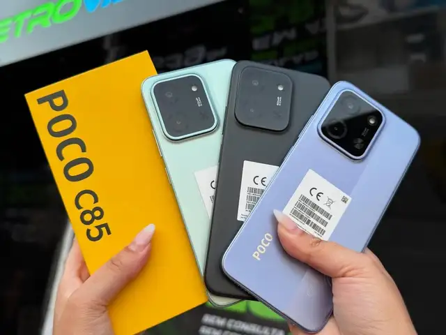 Xiaomi Poco C85 6/128Gb Black glob.vers 6000mah 50мп кам, Душанбе