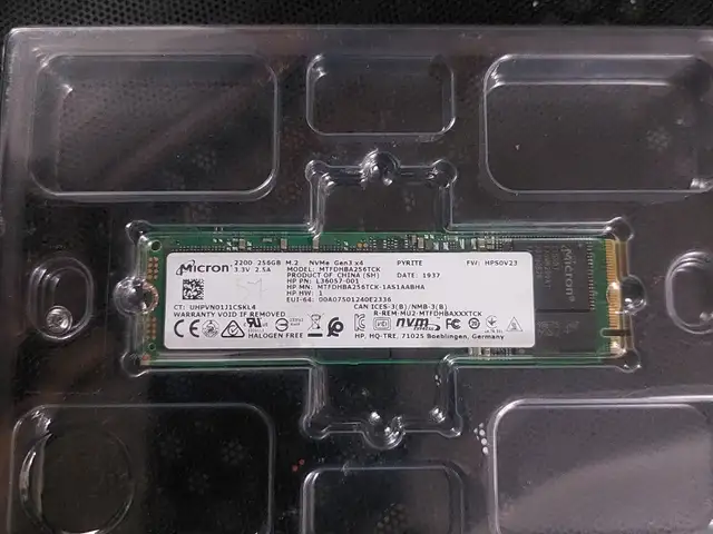 Накопитель NVME M2 SATA 256GB MICRON, Бобоҷон Ғафуров