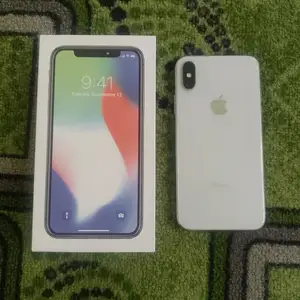 Apple iPhone X, 256 gb, Silver, Истаравшан