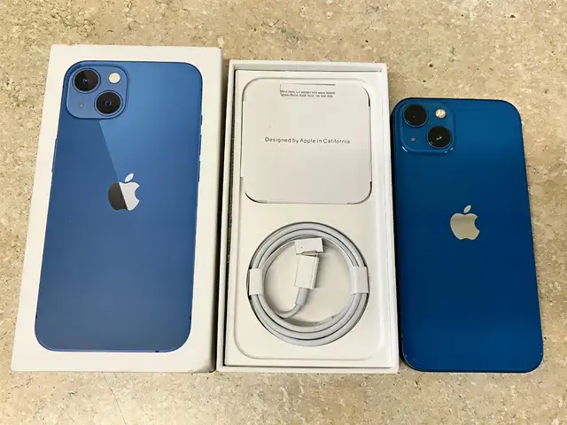 Apple iPhone 13, 128 gb, Blue, Панҷакент