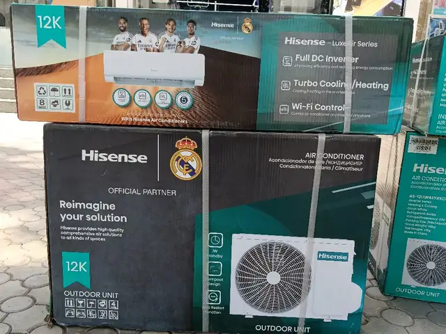 Кондиционер Hisense 12K inverter, Худжанд