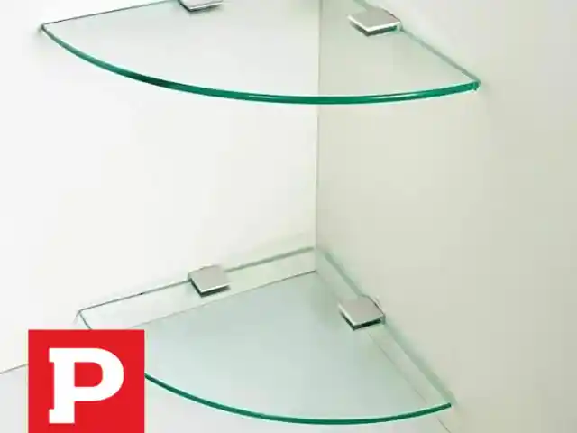Стеклянные полки для ванной под заказ, Душанбе