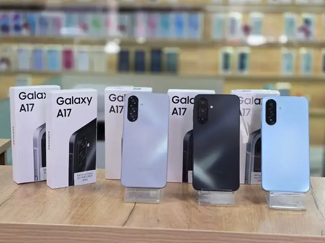 Samsung Galaxy A17 4/128gb Blue 5000Мач, Душанбе