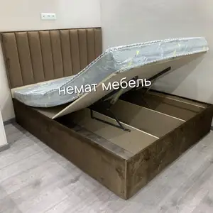 Двуспальная кровать с медицинским матрасом, Душанбе