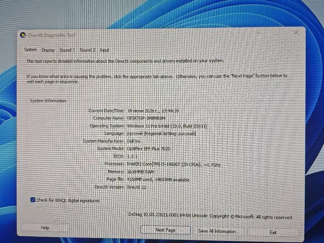Персональный компьютер Dell i5 16/512gb ssd, Худжанд