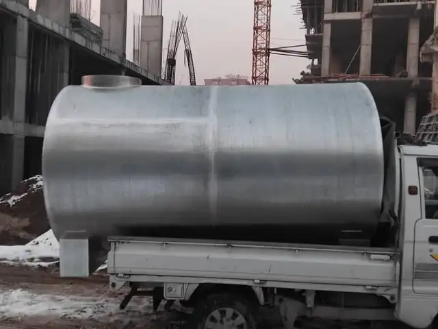 Бочка оцинкованная 5000л. Лист 2мм, Душанбе