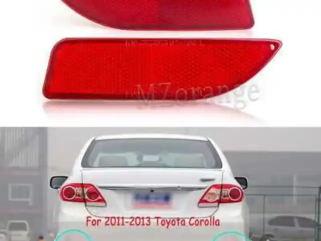 Катафот на задний бампер от Toyota Corolla 3, Душанбе