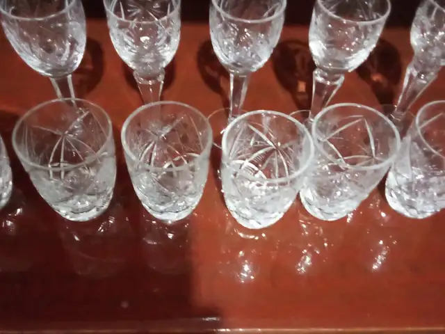 Рюмки хрусталь чешский, Душанбе