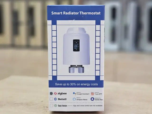Умный термостатический клапан радиатора ZigBee, Душанбе