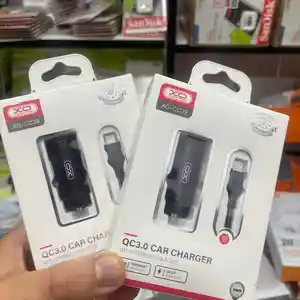 Автомобильное зарядное устройство XO CC39 QC3.0 1USB 18W Type-C black, Душанбе