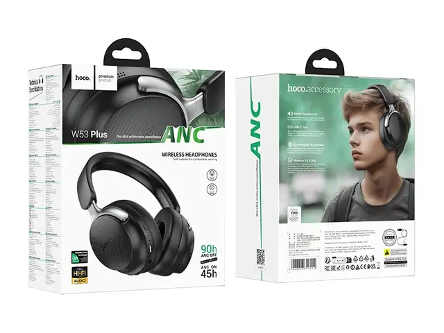 Беспроводные наушники Hoco W53 Plus, Душанбе