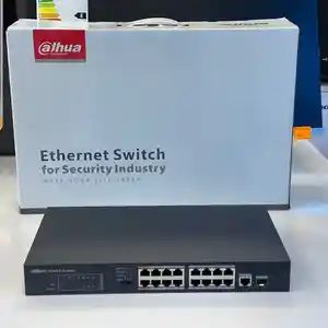 Switch Hub Poe 16 портDahua DH-PFS3117-16ET-135, Хуҷанд