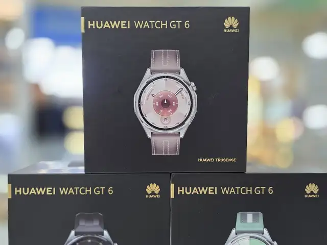 Смарт часы Huawei watch Gt 6 Black, Gray 46mm, Душанбе