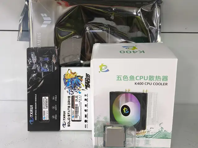 Материнская плата Asus TUF Gaming B560M-Plusв сборе Intel Core i5 10400F 4.30GHz, Душанбе