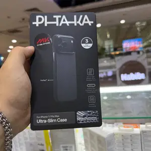 Чехол Pitaka Ultra-Slim 17 pro max black, Душанбе