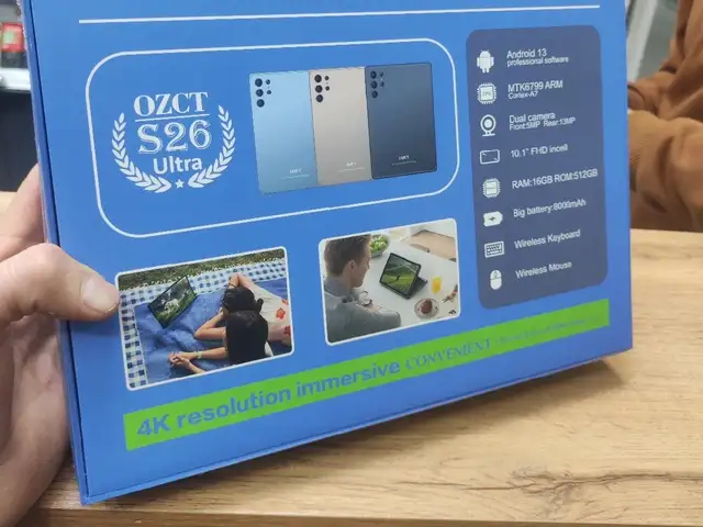 Планшет OZCT S25 Ultra 2sim 16/512gb 8000 battery, Душанбе