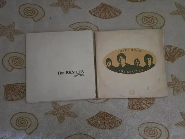 Пластинки -the beatles-, Душанбе