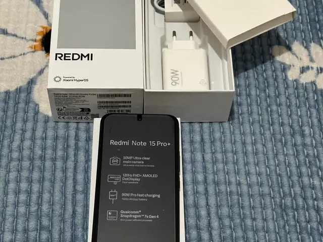 Xiaomi Redmi Note 15 Pro Plus 16/512gb Black, Душанбе - 2