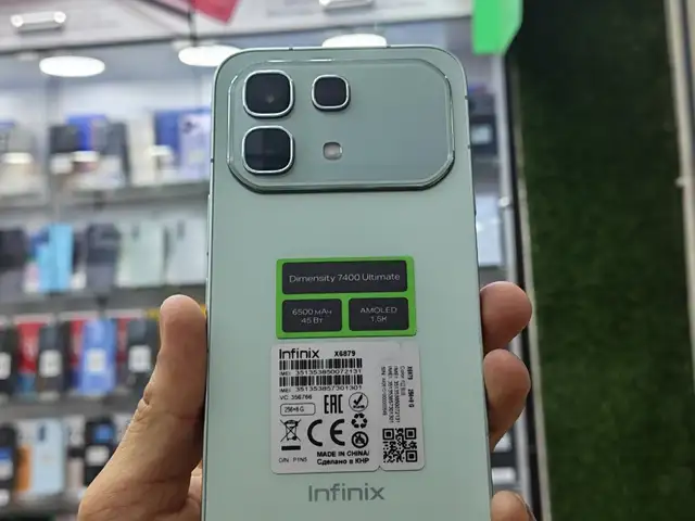 Infinix Note 60 16/256Gb black, Душанбе