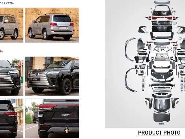 Боди кит рестайлинг на Lexus 570/600, Душанбе