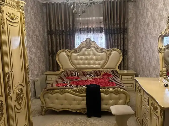 Спальная гарнитура в полном комплекте, со шторами, Душанбе