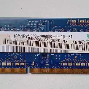 Оперативная память для ноутбука DDR3 1Gb PC3, Душанбе