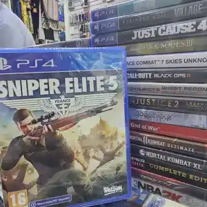 Игра Sniper elite 5 playstation 4, Душанбе