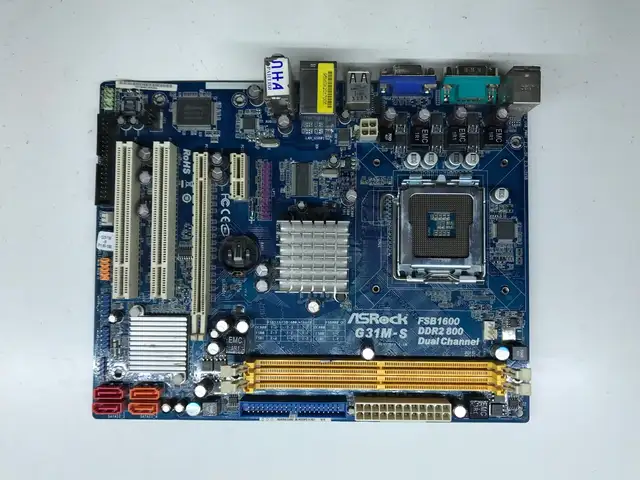 Материнская плата ASRok G31M-S DDR2, Душанбе