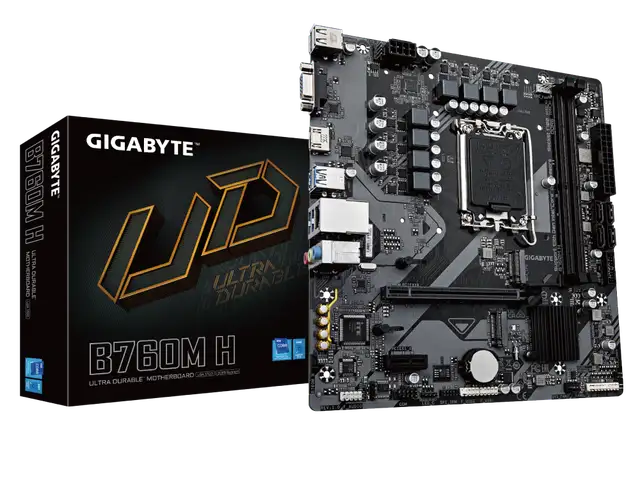 Материнская плата GIGABYTE B760M H DDR5, Душанбе