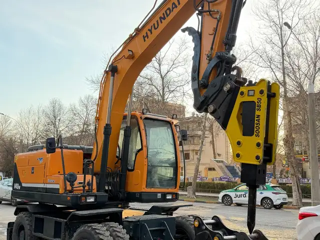 Экскаватор Hyundai R140W 2015, Душанбе - 3