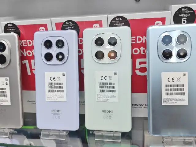 Xiaomi Redmi note 15 6/128gb, Душанбе