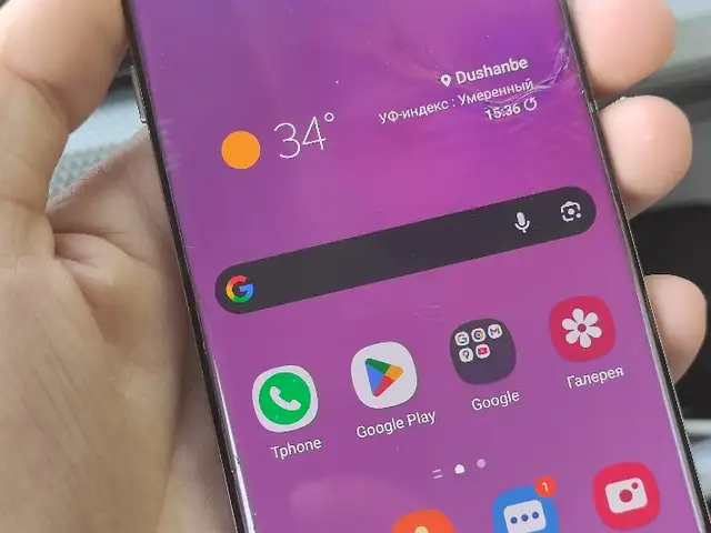 Samsung Galaxy S10, Душанбе
