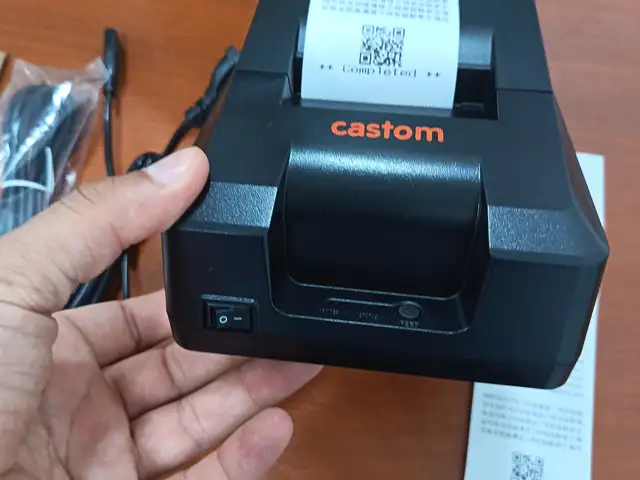 Термопринтер чеков Castom, Душанбе