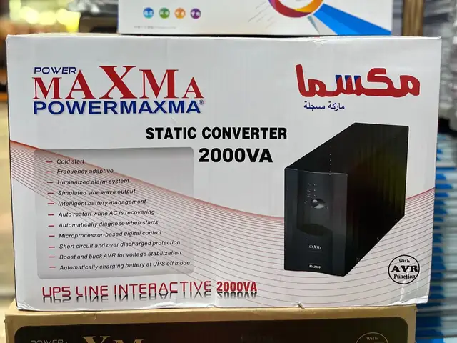 Источник бесперебойного питания Maxma Powermaxma Static Converter 2000VA, Худжанд