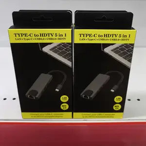 Переходник Type-C to HDTV 5 in 1 Adapter, Душанбе