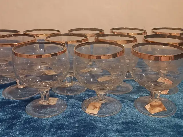 Винтажные фужеры СССР, Душанбе
