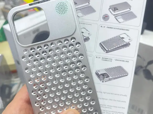 Металлический чехол-накладка для iPhone, Душанбе