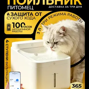 Умная поилка для кошек, Душанбе