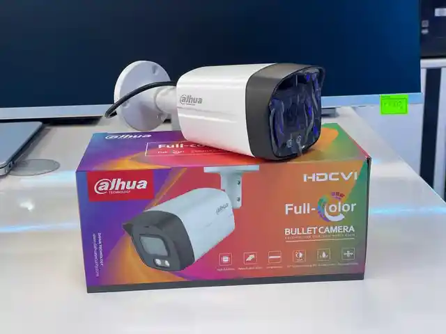 Камера наружная HDCVI Dahua HAC HFW1209TLMP A LED 0360B ЗВУК 2мп 40м, Худжанд