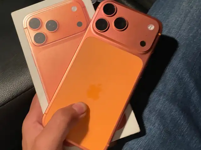 Apple iPhone 17 Pro Max, 256 gb, Cosmic Orange, Душанбе