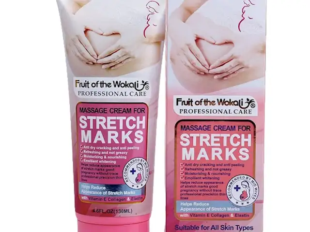 Крем против растяжек Wokali Massage Cream For Stretch Marks, 130 мл, Душанбе