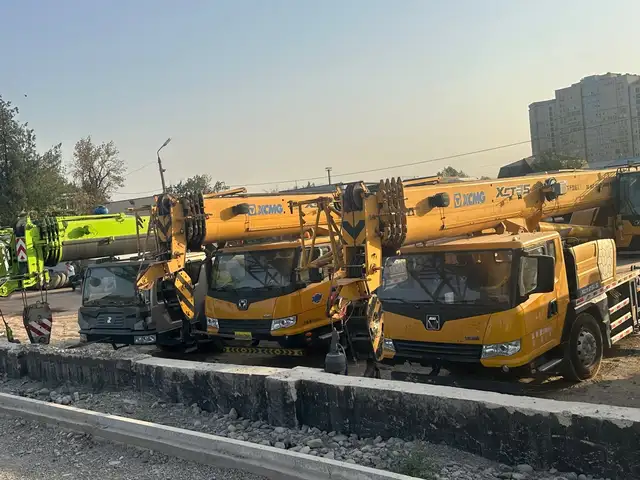 Кран Zoomlion, Душанбе
