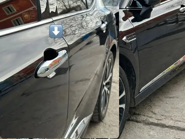 Хром ручки дверей на Toyota Camry 6, Душанбе