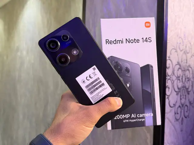 Xiaomi Redmi Note 14S 8+8/256GB, Душанбе